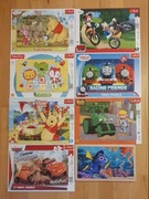 8 zestawów PUZZLI - stan b. dobry , wiek 3+