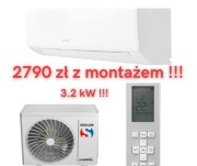 Klimatyzator Sinclair Sky2 3.2kW z montażem