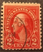 2 cent George Washington**