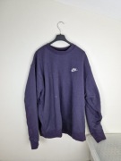 Nike Crewneck Purple XL