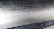 Rura 273mm x 530 x 3mm  Stal Nierdzewna 