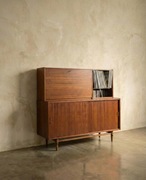 Komody i barek PRL z lat 60. | Oryginały po renowacji | Polish mid-century