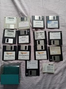 Dyskietki HD zestaw 13 dyskietek 