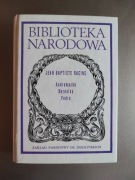 Jean Baptiste Racine - Andromacha, Berenika, Fedra  (Biblioteka Narodowa)