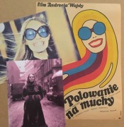 POLOWANIE NA MUCHY PLAKAT ZDJĘCIA WAJDA BRAUNEK MALANOWICZ ŻBIKOWSKI