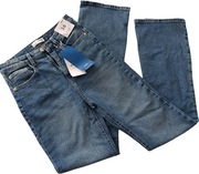 Spodnie damskie rozmiar S dzwony jeansowe 