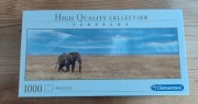 Puzzle Clementoni 1000 elementów Panorama Słoń Afryka Lost #7