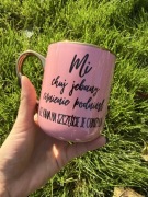 Kubek elegant różowy 330 ml mi chuj jebany ciśnienie podniosł