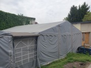 Namioty magazynowe / imprezowe NAMIX 6x12 m (2 szt.) + 4x6 m (1 szt.)