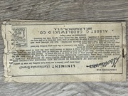 Stara ulotka reklamowa ALBERT G. GROBLEWSKI & CO. DEPT. B., PLYMOUTH, PA 