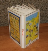 Pocztówki z Egiptu 2000 rok książeczka/harmonijka 18 szt