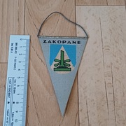 Retro / vintage proporczyk - Zakopane