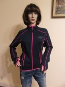 HELDRE damska bluza wełniana granatowa wycięcia na kciuk _ S