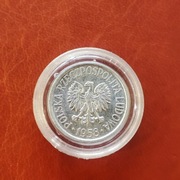 5 groszy 1958 -PRL w pięknych stanach