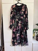 Sukienka midi w kwiaty 40 L Gatta
