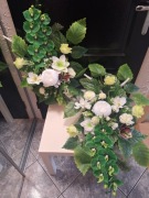 Wiązanka/ stroik komplet nagrobny wiosenny 