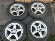 FELGI Aluminiowe 16'' ET43 5x112, 4 szt. + opony