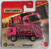 Matchbox 2025 Garbage King Truck (2008) ŚMIECIARKA 99/125 JBR52 Nowy 1:64