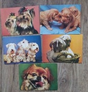 Zestaw pocztówek prl 