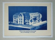 Łódź. Makieta domu parafialnego - Karnet  1987r