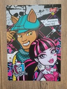 Karteczka do segregatora duża Monster High