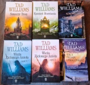 Tad Williams cykl PAMIĘĆ SMUTEK CIERŃ 6 tomów SMOCZY TRON KAMIEŃ ROZSTANIA