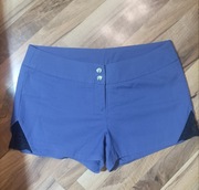 Spodenki krótkie niebieskie 42 eleganckie damskie