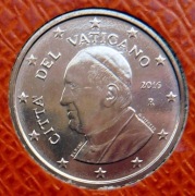 WATYKAN  2016 2 CENTY UNC !!!!!!!!!!