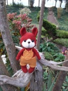 Wiewiórka na szydełku