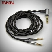Faaeal Kabel Słuchawkowy 2x3.5mm TRS/4.4 TRS 1,5M Hifiman, Sony itp