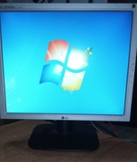 MONITOR LG Flatron L1718S-SN + przewody //mały zgrabny
