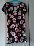 Sukienka tunika ŚWIĄTECZNA bałwanki 146 152 158