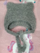 Czapeczka miś dziecięca 2-6 miesięcy, 38-41 