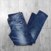 Damskie True Religion Cameron Mid-Rise Boyfriend Jeans, rozmiar 27 (S)