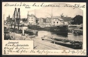 USTKA Stolpmunde port hafen wiatrak willa 1900