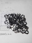 Nakrętka koronowa M5 niska