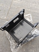 Łącznik rynny kwadrat PVC2 GRAFIT GALECO 135
