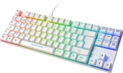 Klawiatura mechaniczna Deltaco Gaming WK90R-UK biała 