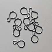 Ogniwo typ "S" 2mm haczyk  - 10 szt ocynk