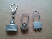 Breloki do kluczy z czasow PRL