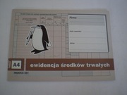 Druk ewidencja środków trwałych