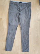 Szare męskie spodnie r. 38