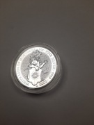 Bestie Królowe - Biały lew Mortimerów 2oz Ag / Queen's Beasts - Mortimer
