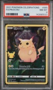 Karta Pikachu 25lecieie PSA8