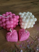 Świeczki sojowe na Walentynki 