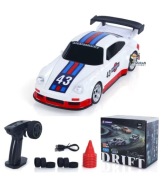 RC Auto Drift 1:43 4WD 2.4G Zdalnie sterowane Porsche Gulf