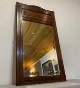 ORZECHOWE LUSTRO SECESJA KRYSZTAŁ TRANSPORT CAŁA POLSKA 