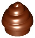 LEGO 53119 Reddish Brown, Round 1x1 lody 1 SZT