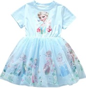 Piękna sukienka Kraina Lodu Frozen Elsa - Okazja :)