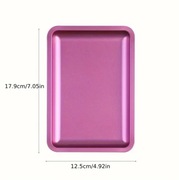 Różowa tacka na narzędzia kosmetyczne